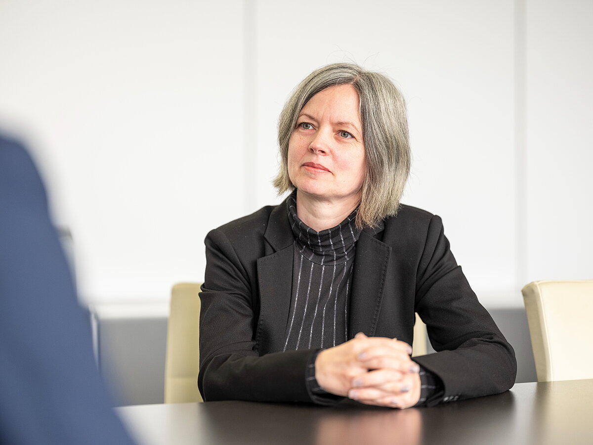 Carolin Behrendt im Gespräch