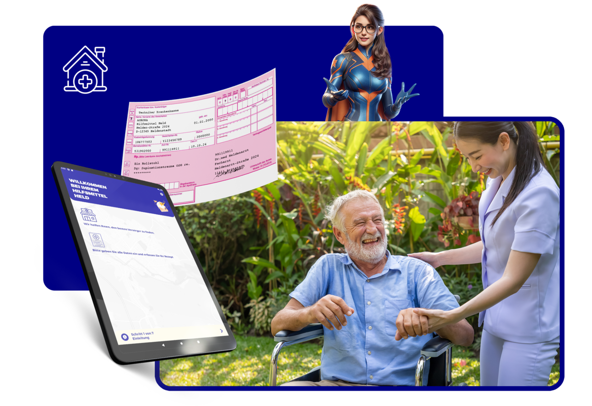 Hilfsmittel Held Image